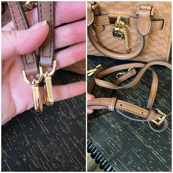 Michael Kors Luggage Brown Hamilton Satchel - Picture 5 of 7